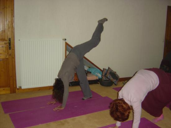 Salle de yoga à Argenton -le pied à la lune