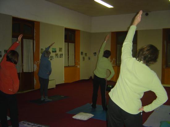 Salle de yoga-CLUIS- la demi-lune