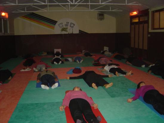 Salle de yoga à CHAILLAC : relaxation