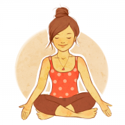 Yoga girl drawing 53